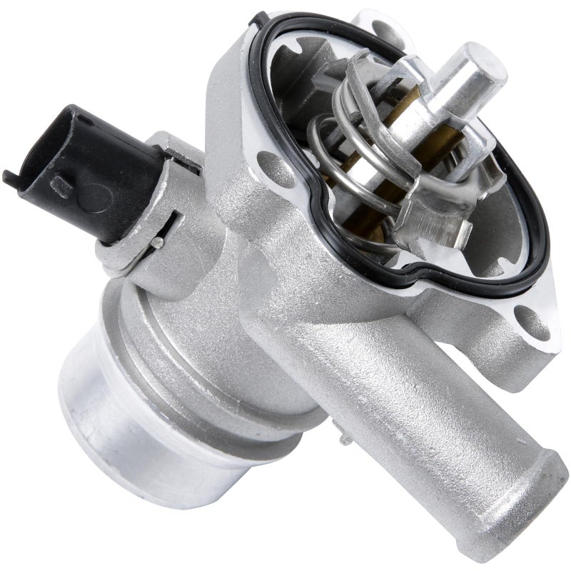 AA Ignition Coolant Thermostat and Housing Assembly with Sensors - Compatible with Chevy Cruze, Limited, Trax, Sonic 1.8L & 1.6L - Replaces 25192228, 55564890, 15-81816, 902-033, 55579951 - Full Aluminum - Image 1